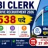 SBI Clerk Special Drive Bharti 2026